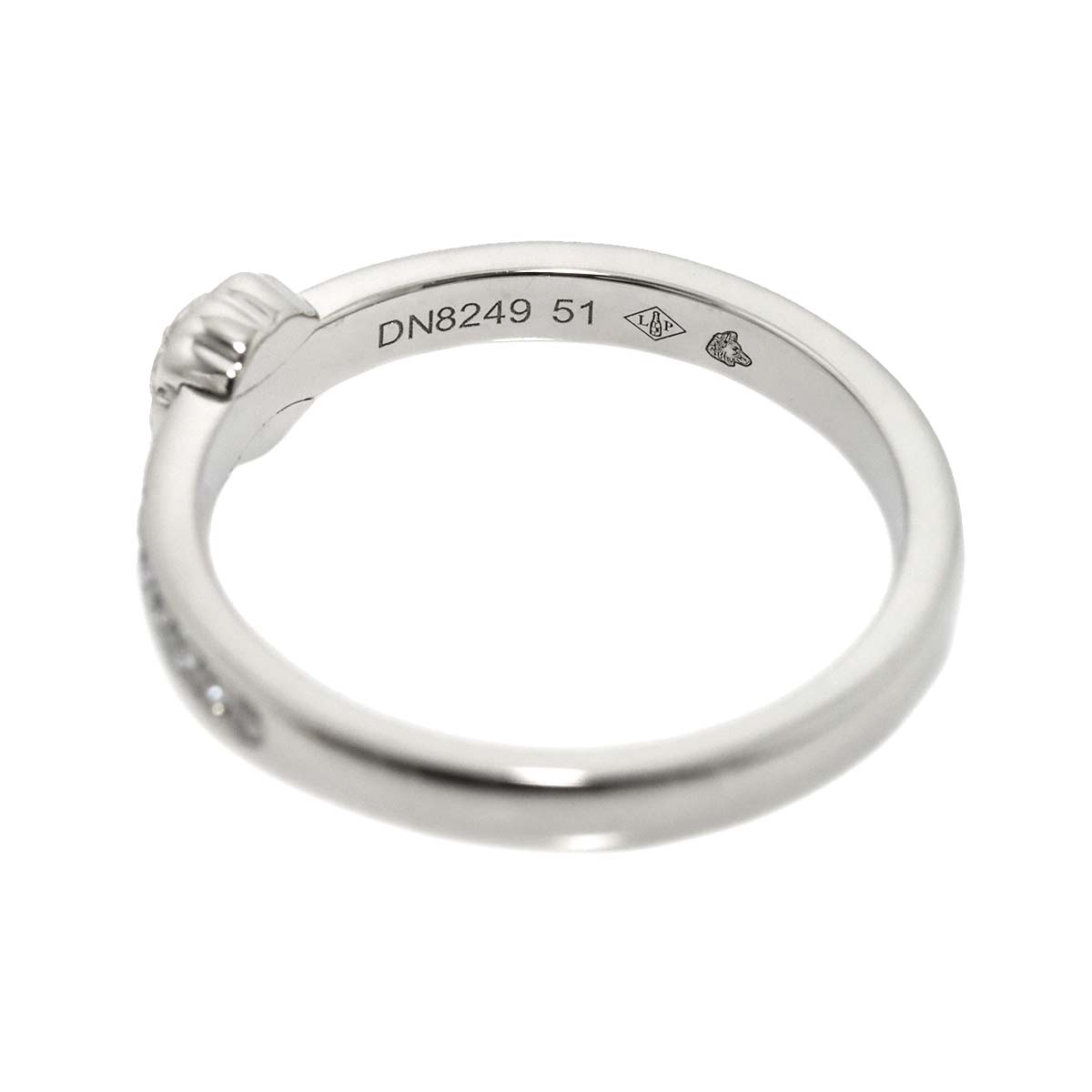 Camellia Diamond Ring Platinum size51 5.25-5.5(US)