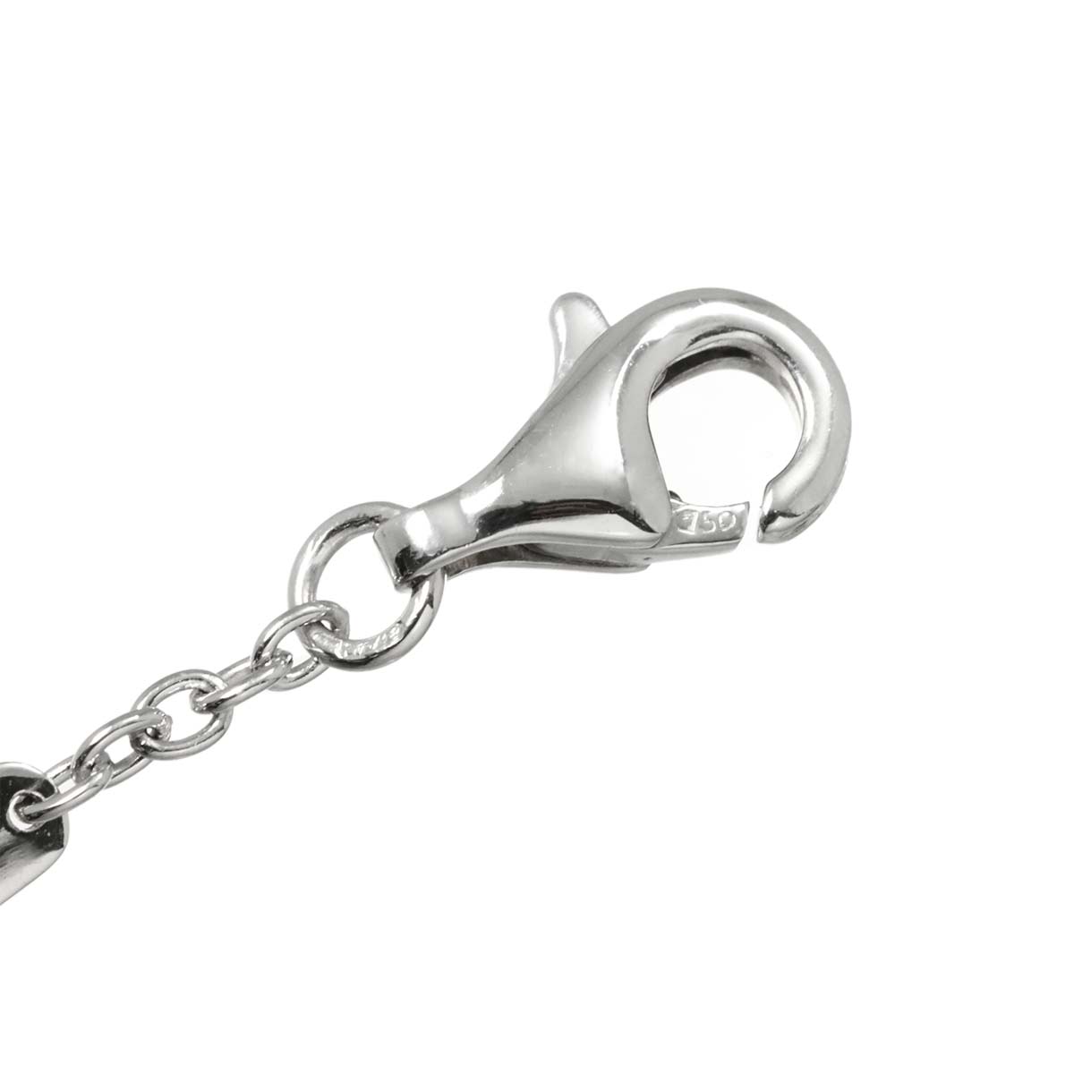 Chance Infini Diamond Bracelet MM 18K White Gold 750