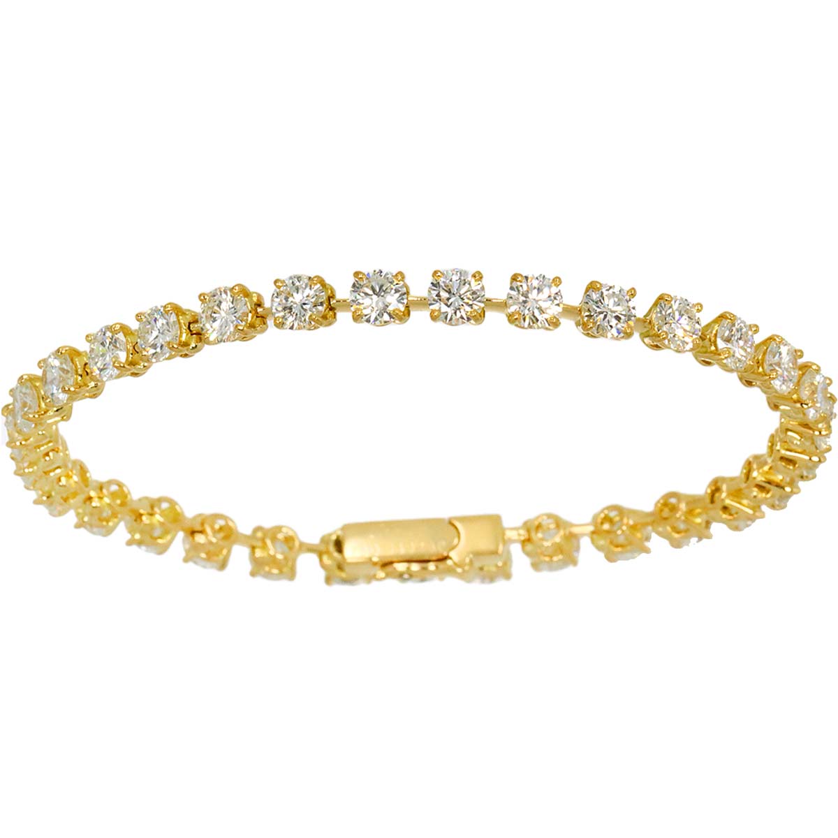 Diamond Bracelet 18K Yellow Gold 750