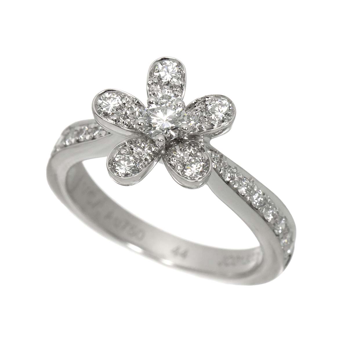 Socrates Diamond Ring 18K WG 750 size44 2.75-3(US)