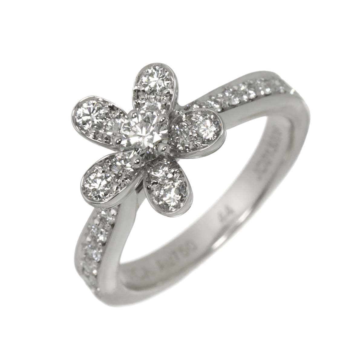 Socrates Diamond Ring 18K WG 750 size44 2.75-3(US)