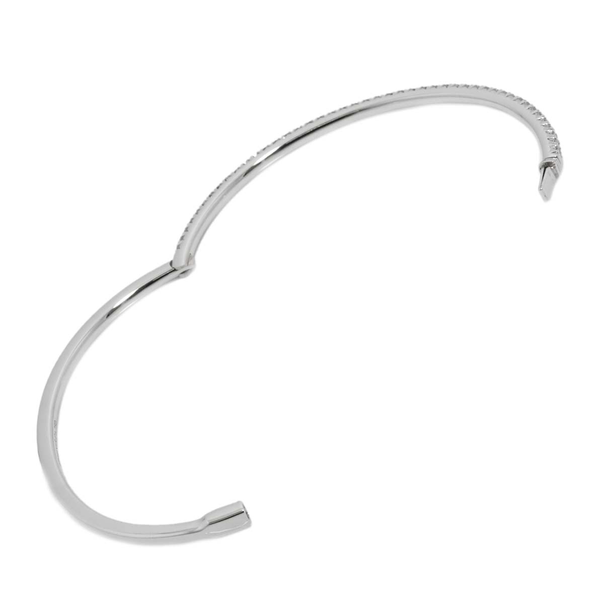 Metro Diamond Bracelet 18K White Gold 750