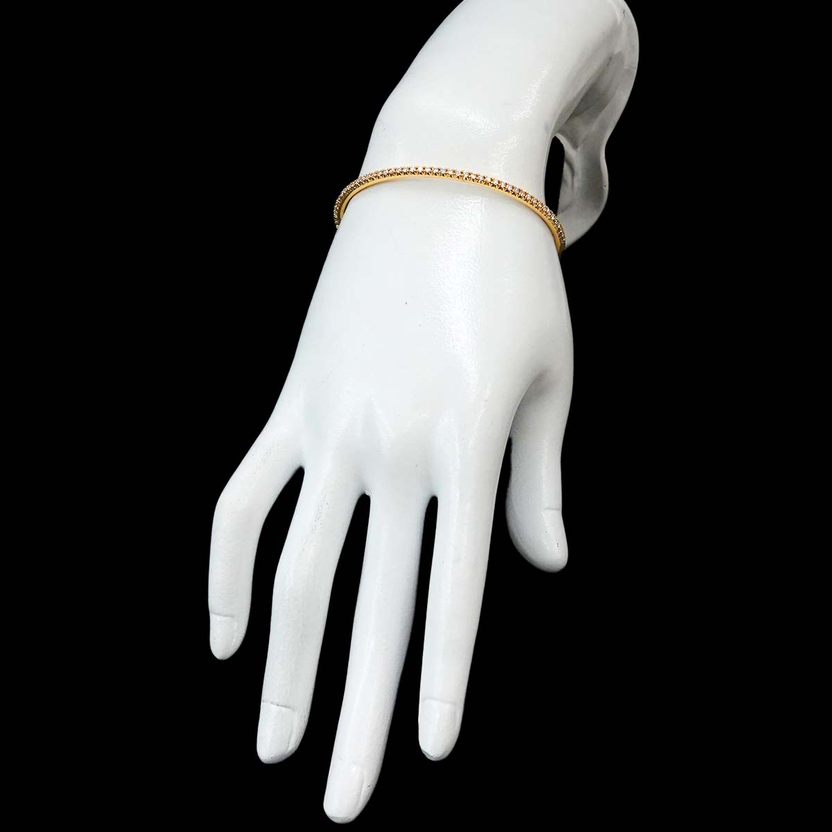 Metro Diamond Bracelet 18K Yellow Gold 750