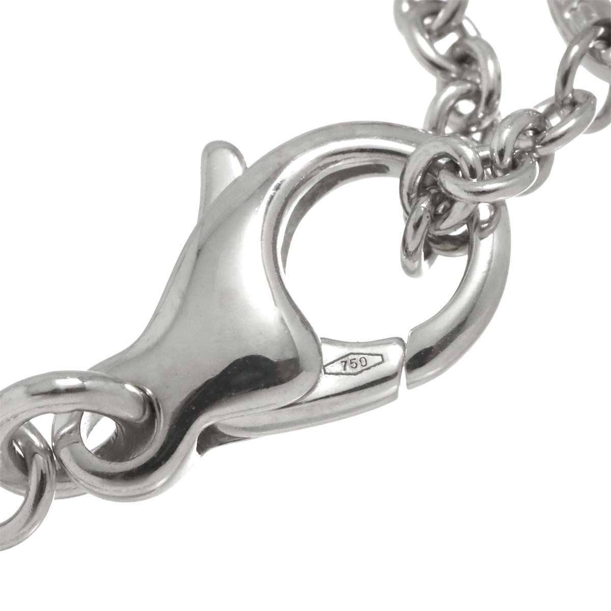 Astrale Cerchi Necklace 18K White Gold 750