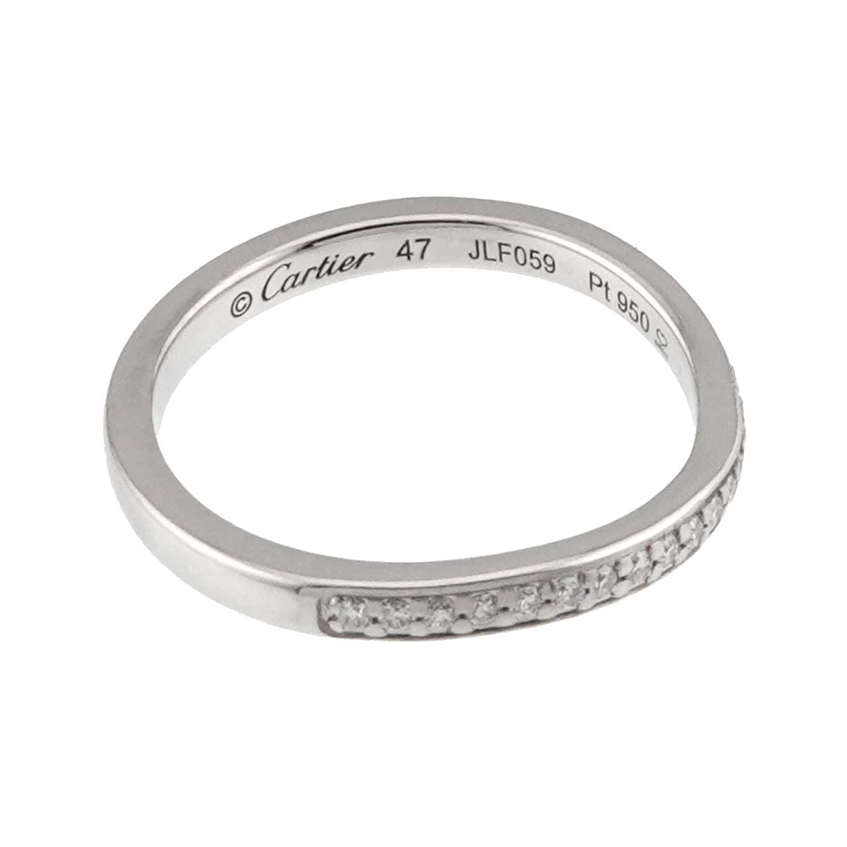 Ballerine Diamond Ring Pt Platinum size47 4(US)