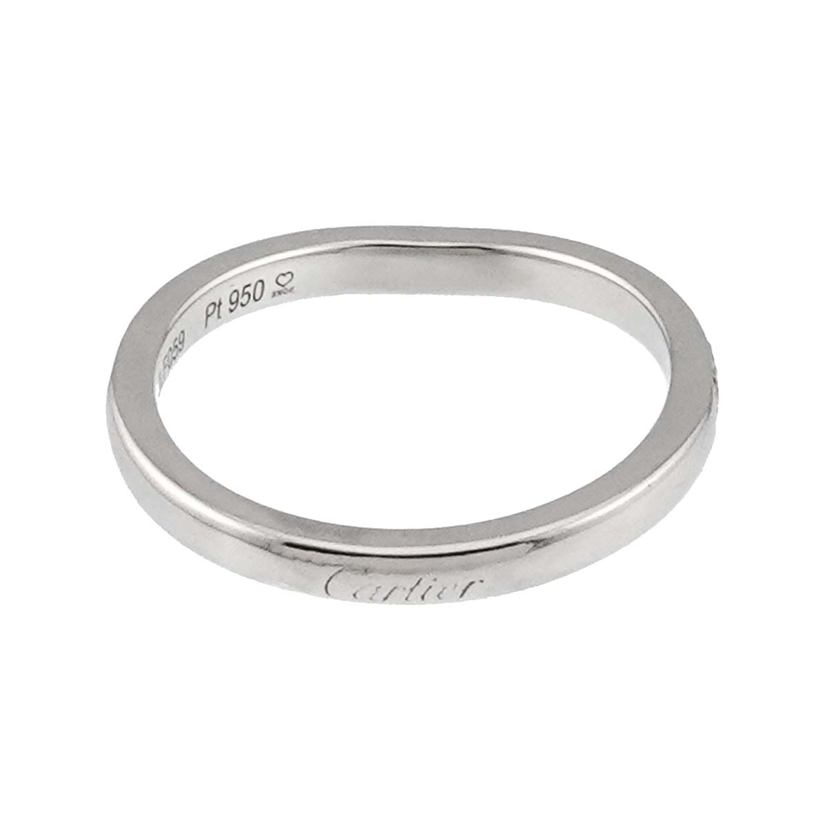 Ballerine Diamond Ring Pt Platinum size47 4(US)