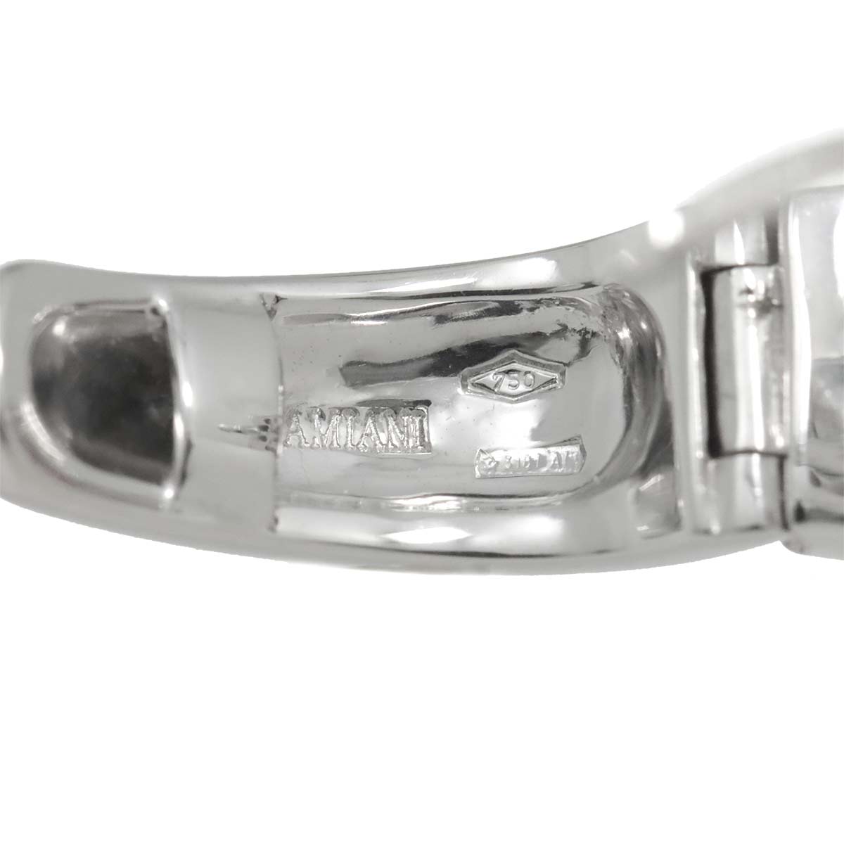 Belle Epoque Ruby Diamond Earrings Pierced 18K WG 750