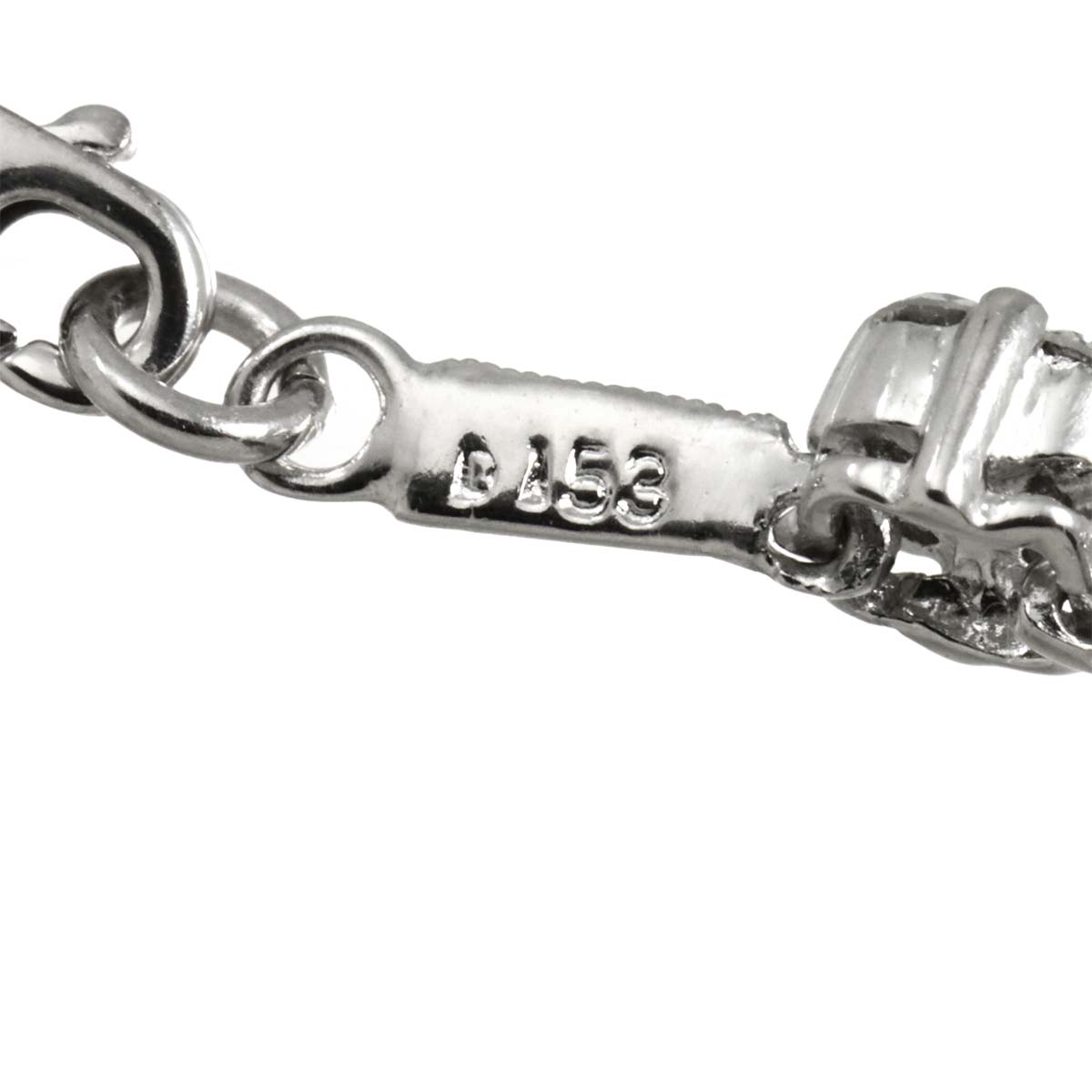 Diamond 1.53ct Bracelet 18K White Gold 750