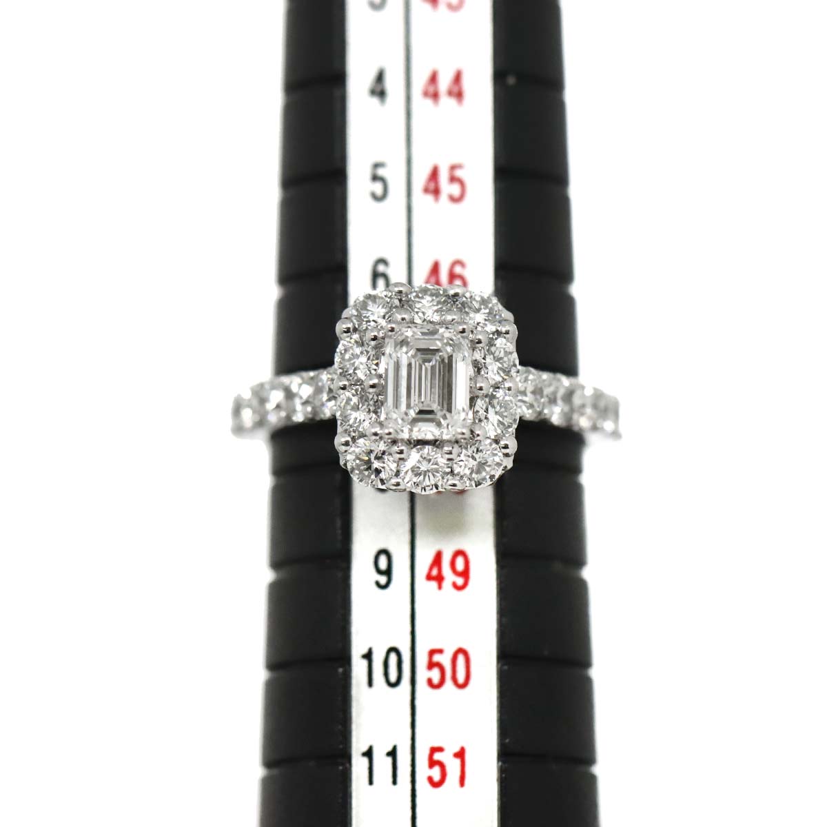 Icon Diamond 0.51ct D/VS1 Ring 18K WG 750 4(US)