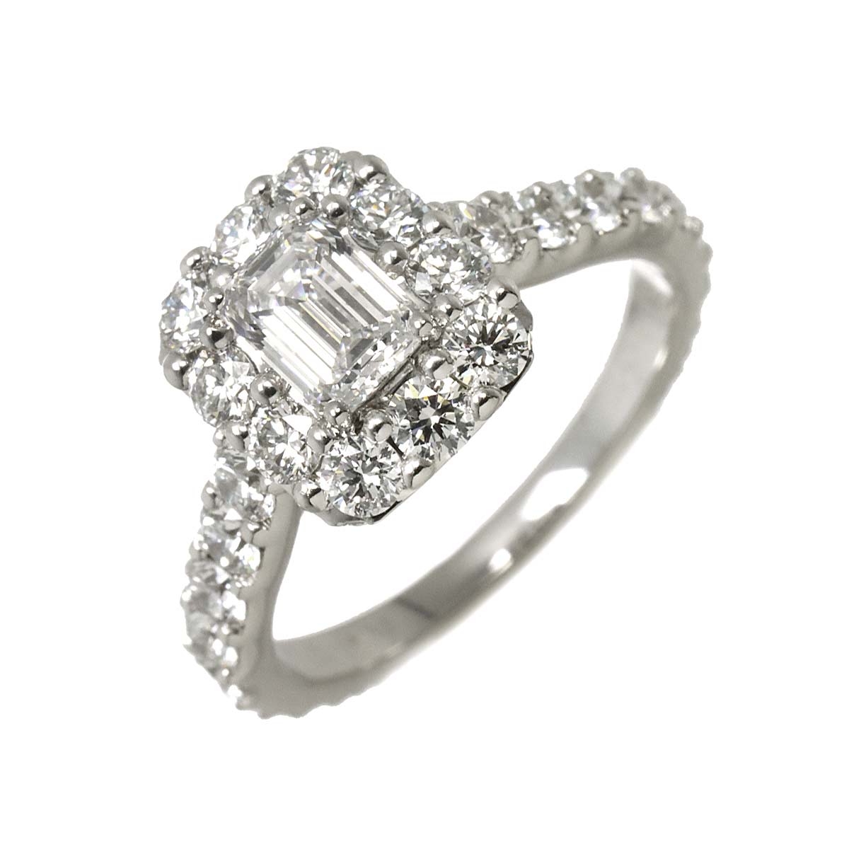 Icon Diamond 0.51ct D/VS1 Ring 18K WG 750 4(US)