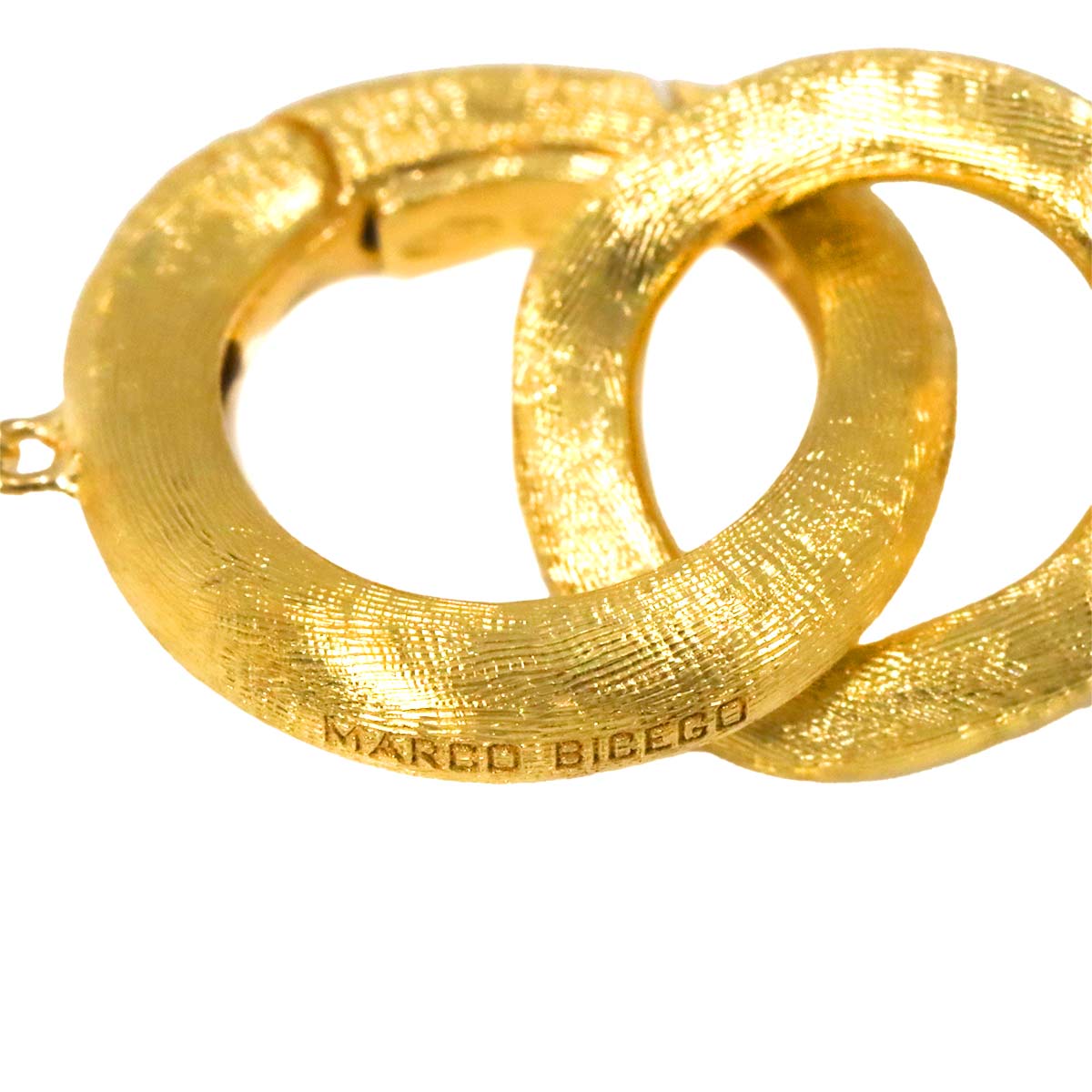 MARCO BICEGO Multi Stone Necklace 18K Yellow Gold 750