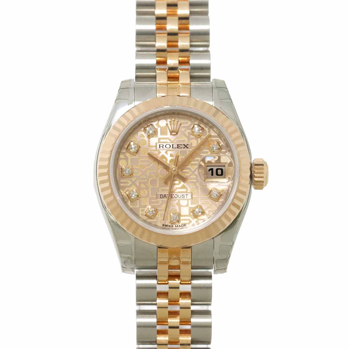 Datejust 179171G Serial G Diamond 750 PG computer Ladies Watch