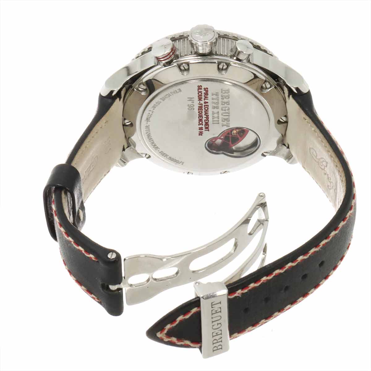 Transatlantique TypeXXII 3880ST Black Dial Automatic Mens