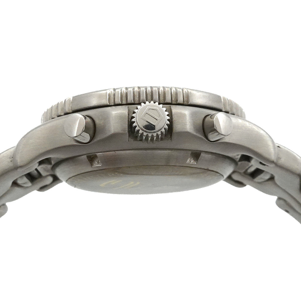 Link Chronograph CT2115 Ayrton Senna Black Dial Mens Watch