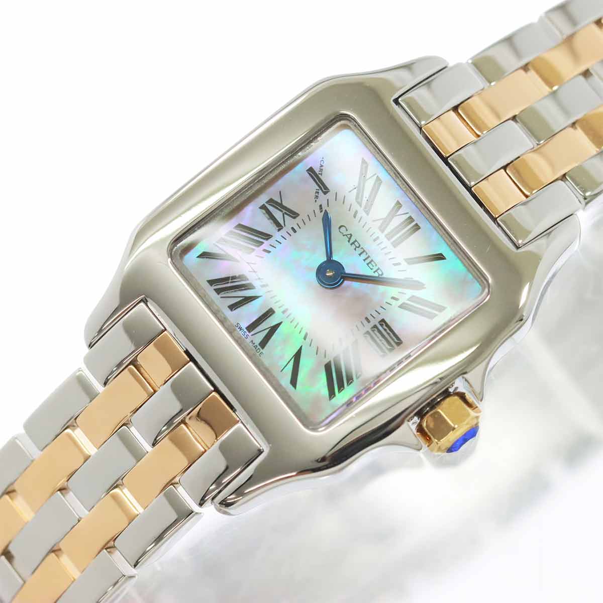 Santos Demoiselle SM W25074Y9 750 PG Quartz Ladies Watch