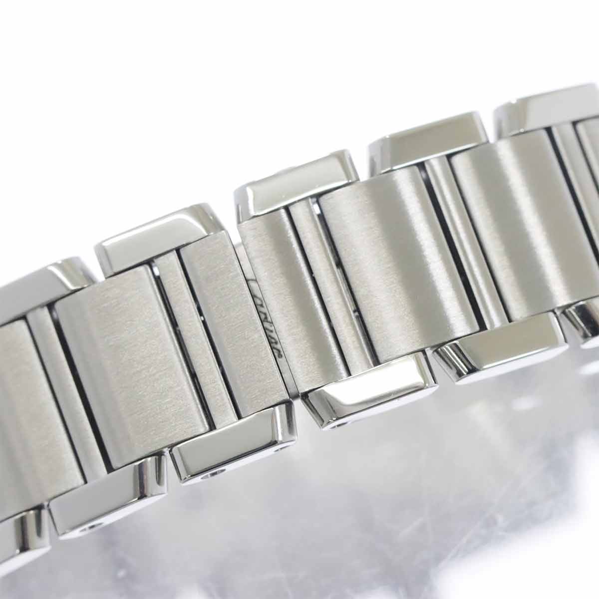 Tank Francaise SM W51028Q3 Quartz Pink Shell Dial Ladies