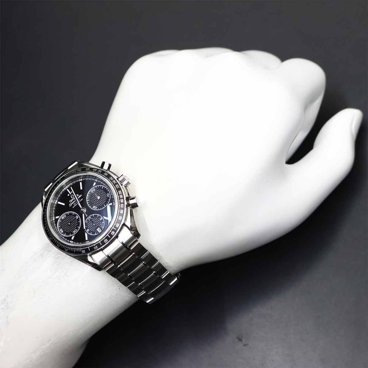 Speedmaster Racing 326.30.40.50.01.001 Black Dial Mens Watch