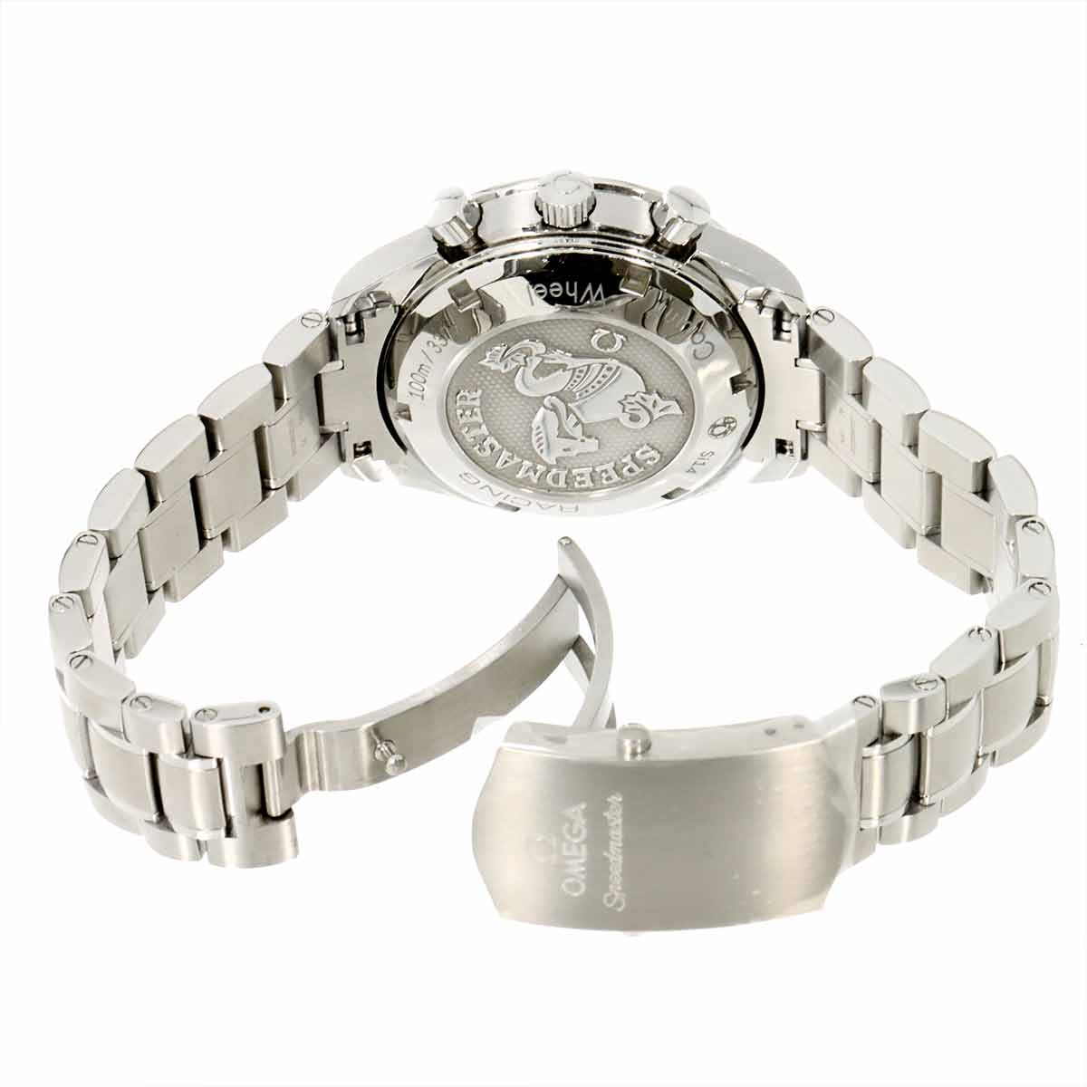 Speedmaster Racing 326.30.40.50.01.001 Black Dial Mens Watch