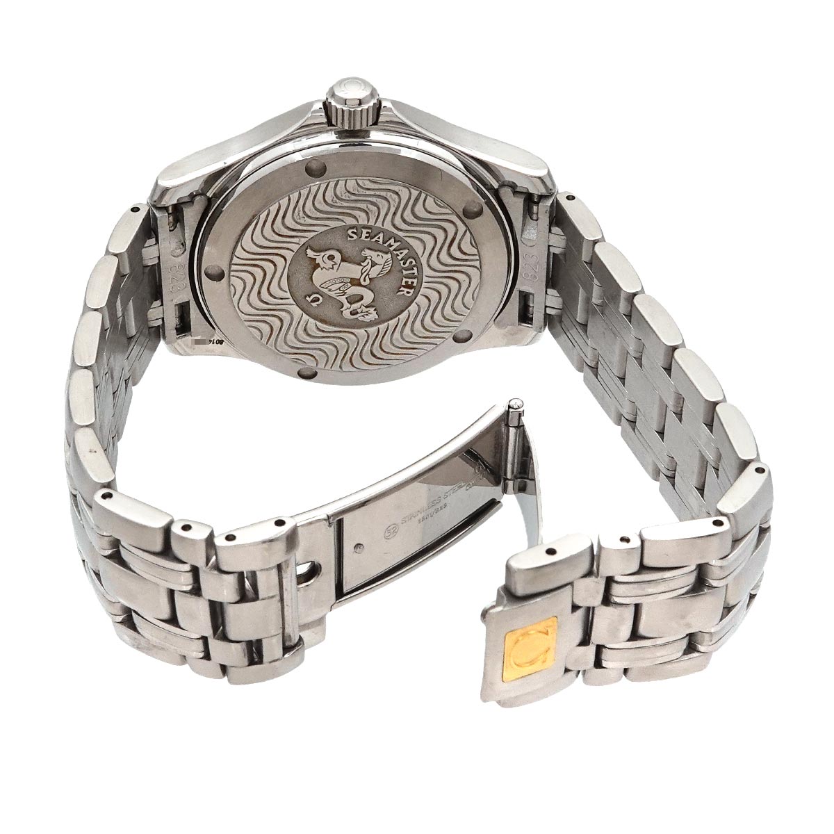 Seamaster 120m 2501 81 Automatic Date Navy Dial Mens Watch