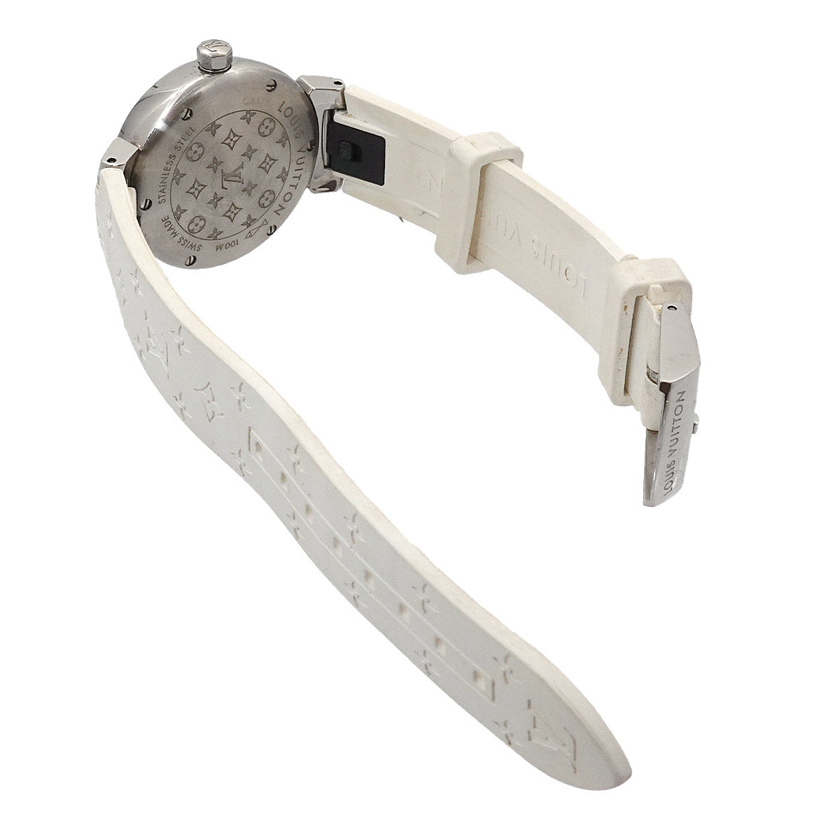 Tambour PM Monogram QA115 Quartz Ladies Watch