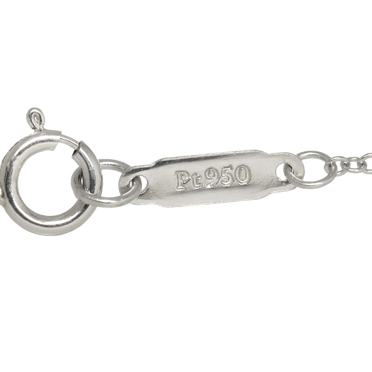 Sentimental Heart Diamond Necklace Platinum