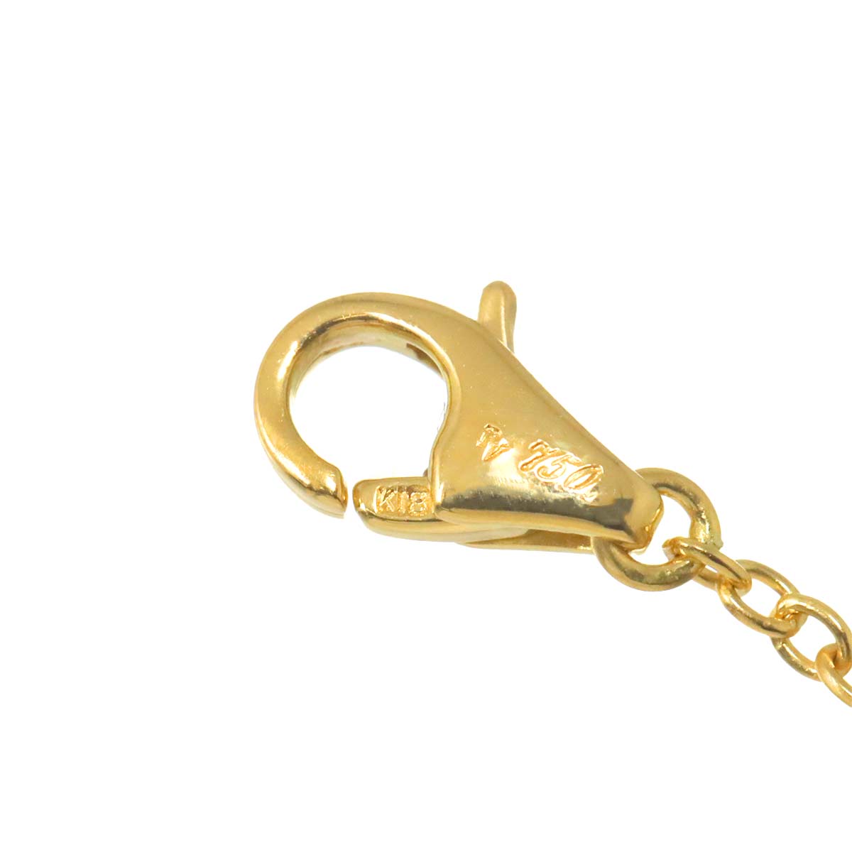 Akoya Pearl 6.8-5.9mm Diamond 0.43ct Necklace 18K YG 750