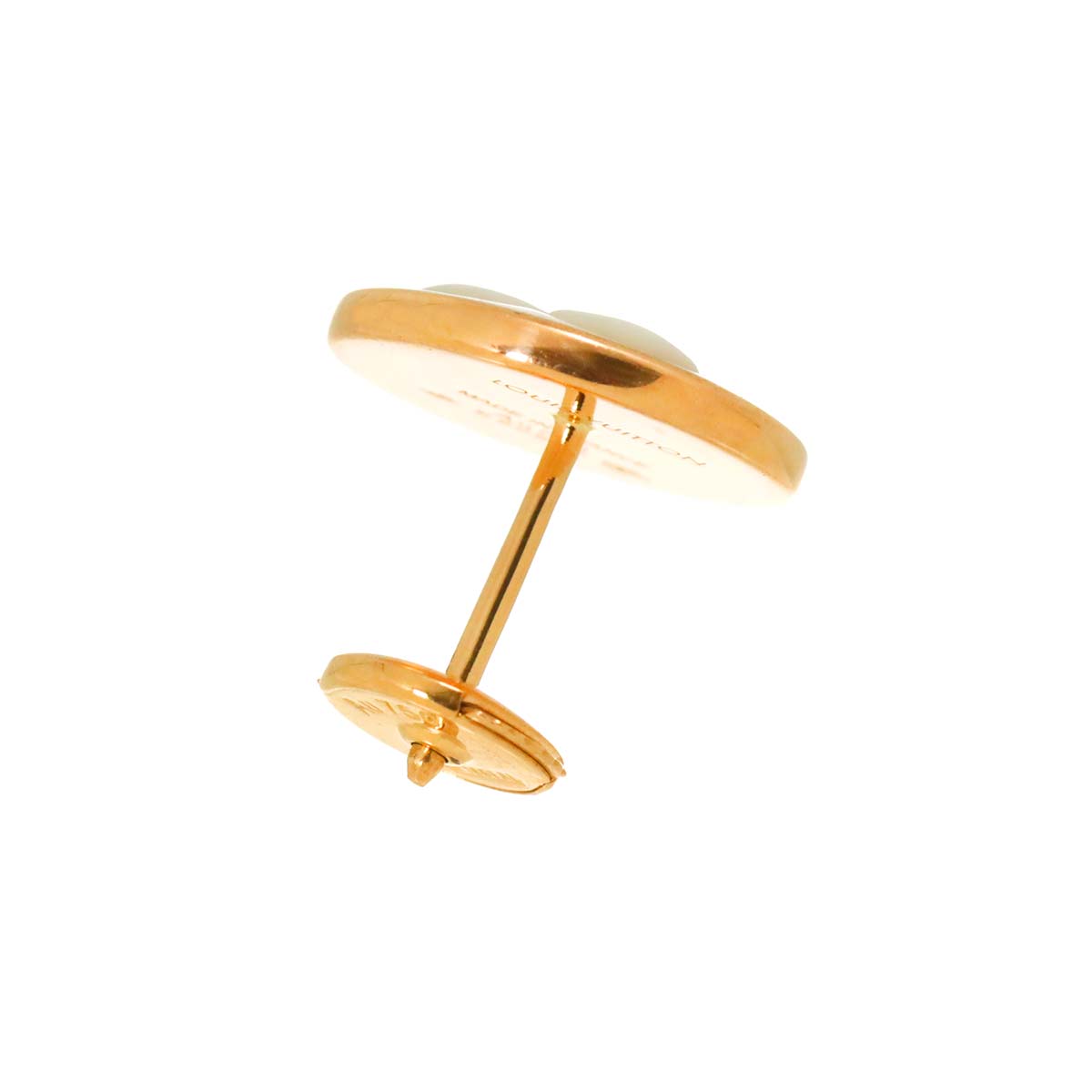 Blossom MOP Earring Pierced 18K PG 750 One Piece only