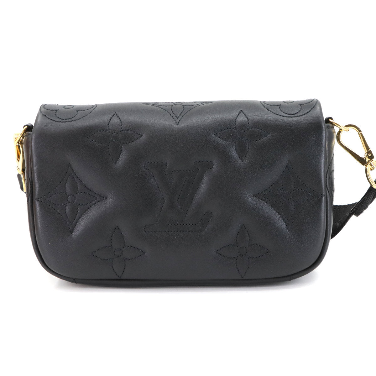 Bubblegram Wallet on Strap Shoulder Bag Leather M81398