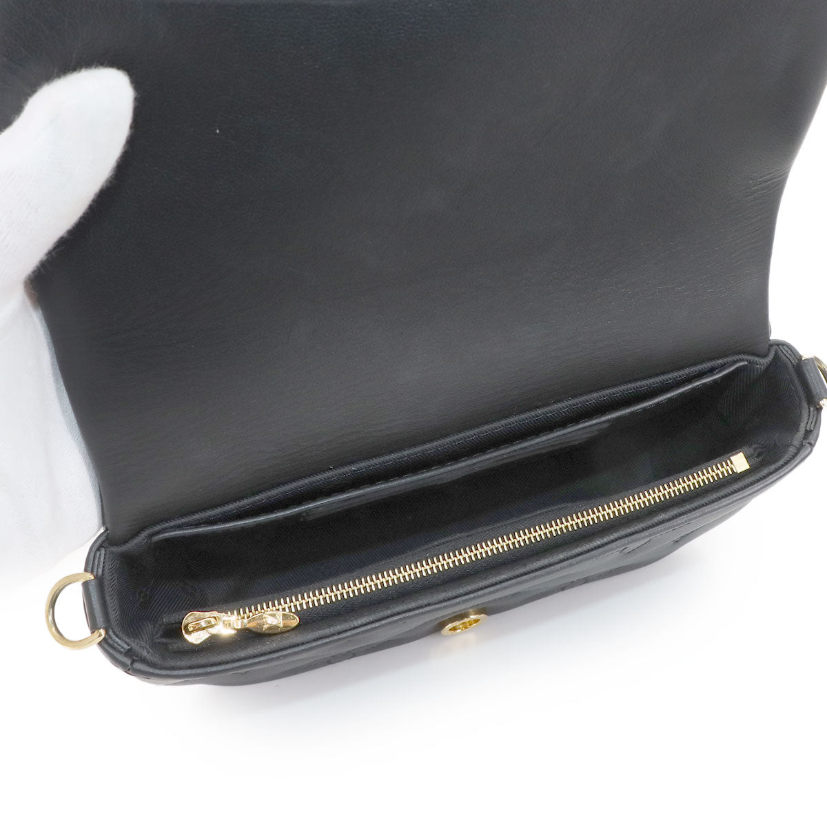 Bubblegram Wallet on Strap Shoulder Bag Leather M81398