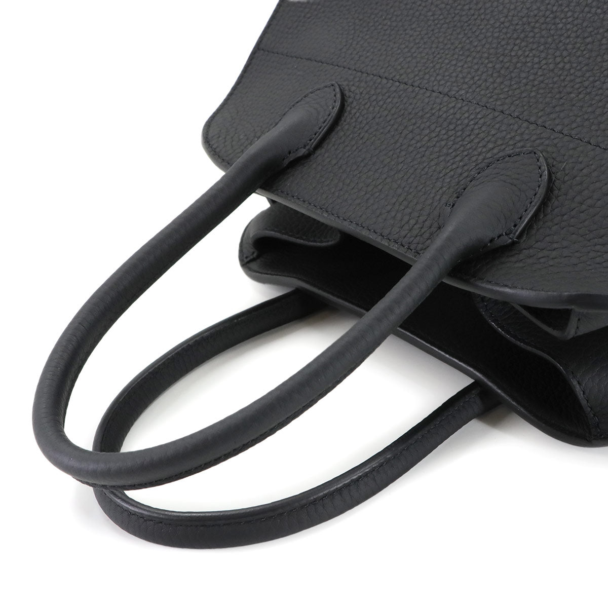 Margaux 10 Hand Shoulder Bag Leather Black W1190L133