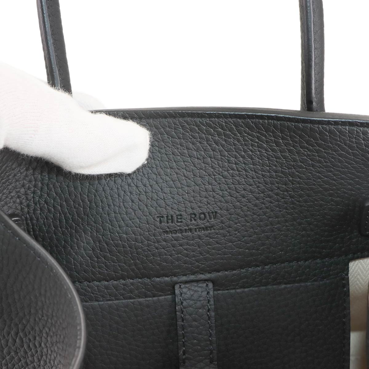 Margaux 10 Hand Shoulder Bag Leather Black W1190L133