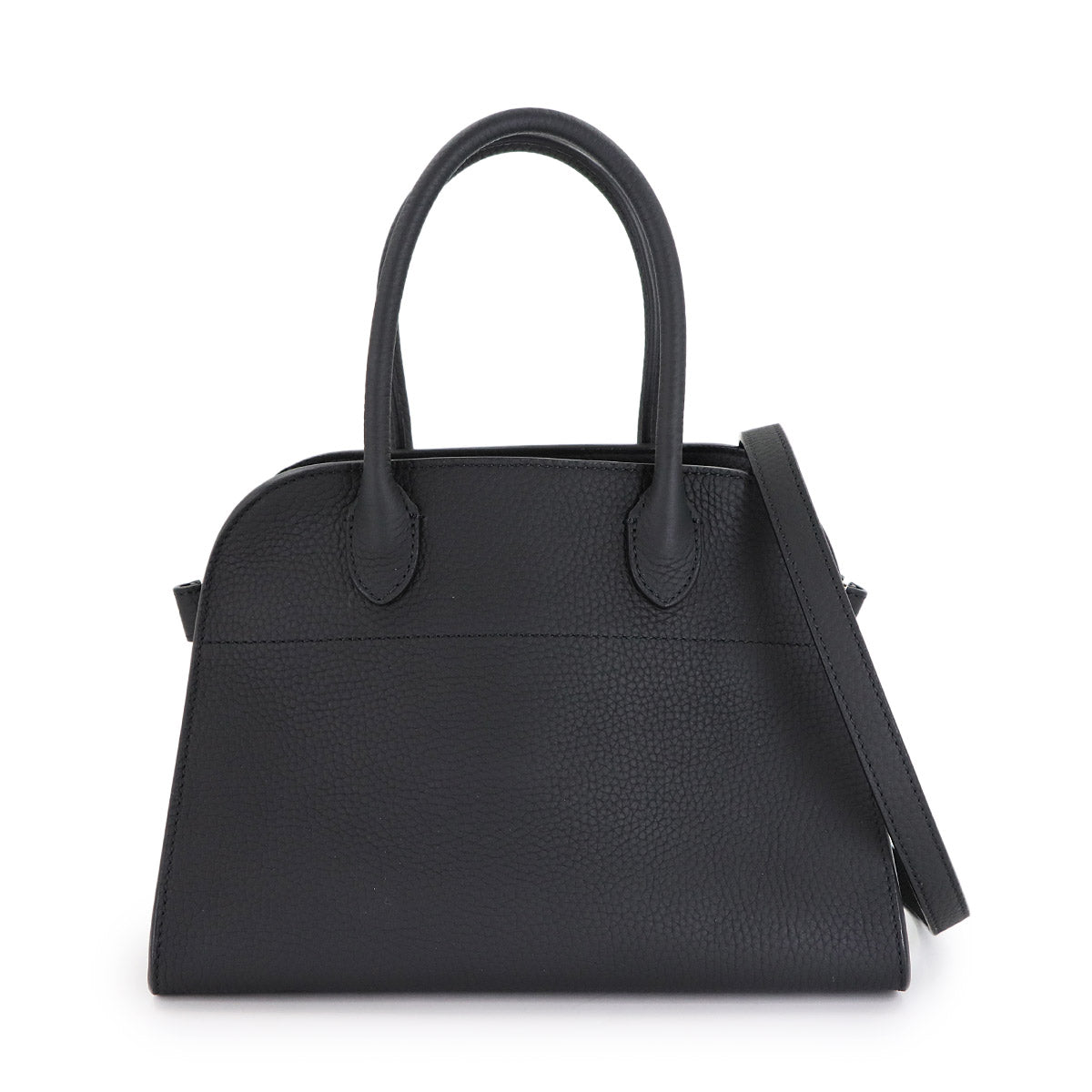 Margaux 10 Hand Shoulder Bag Leather Black W1190L133