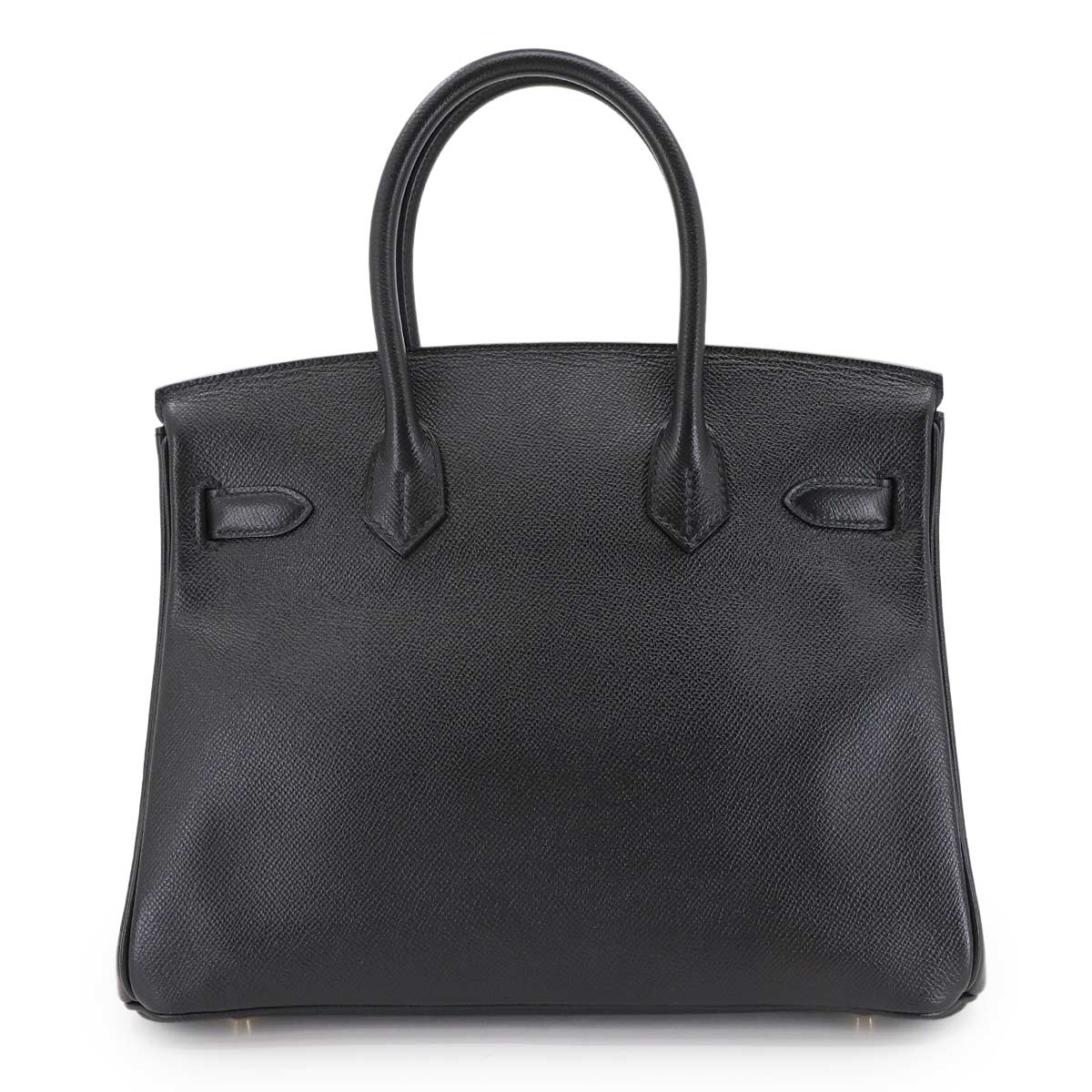 Birkin 30 Epsom Black Hand Bag Purse