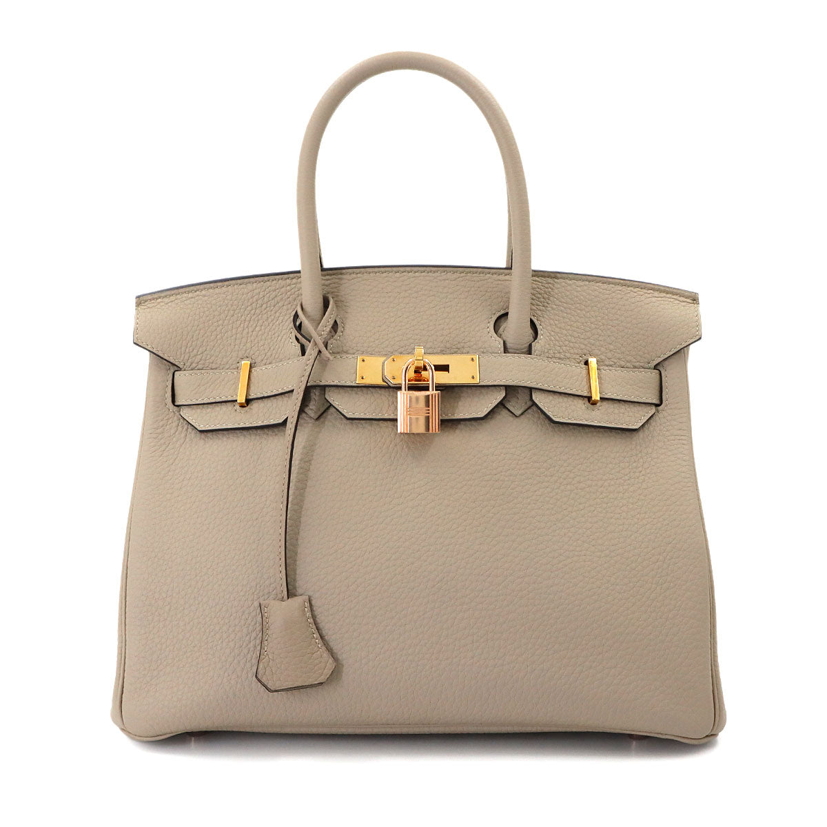 Birkin 30 Togo Leather Gris Tourterelle Hand Bag Purse