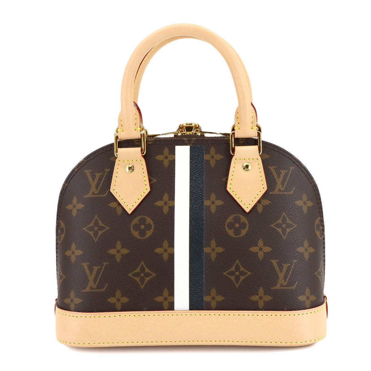 MoMonogram Alma BB Hand Shoulder Bag Leather P01917