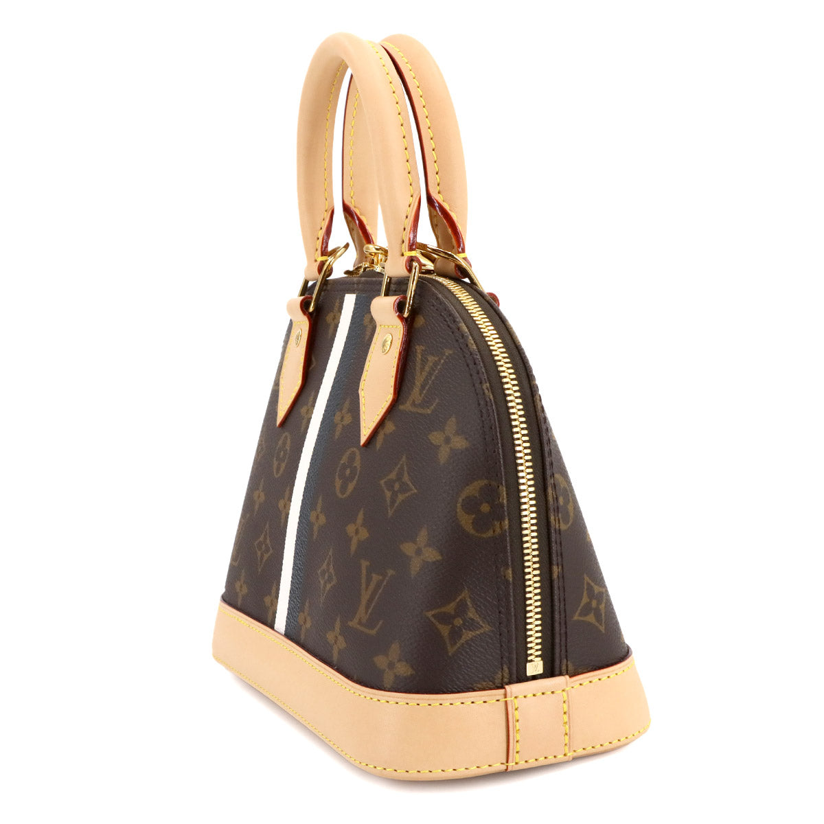 MoMonogram Alma BB Hand Shoulder Bag Leather P01917