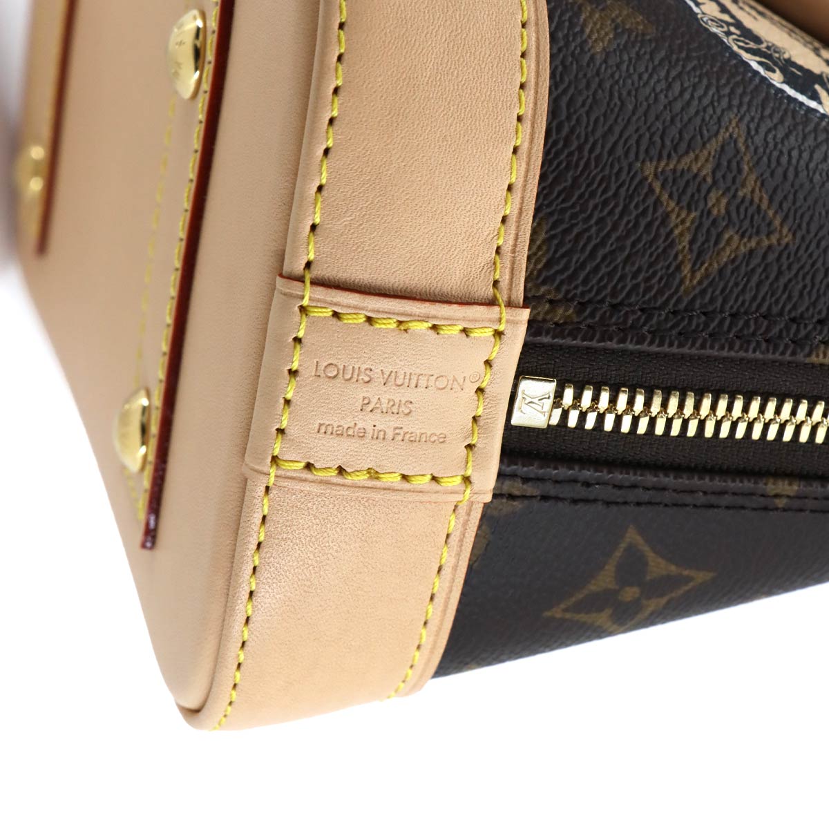 MoMonogram Alma BB Hand Shoulder Bag Leather P01917