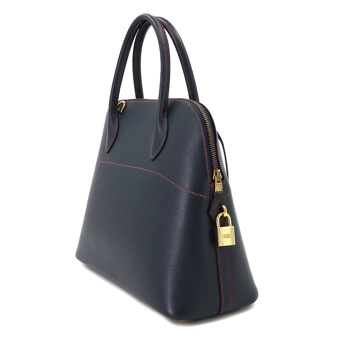 Bolide 31 Hand Shoulder Bag Couchevel Epsom Navy Purse