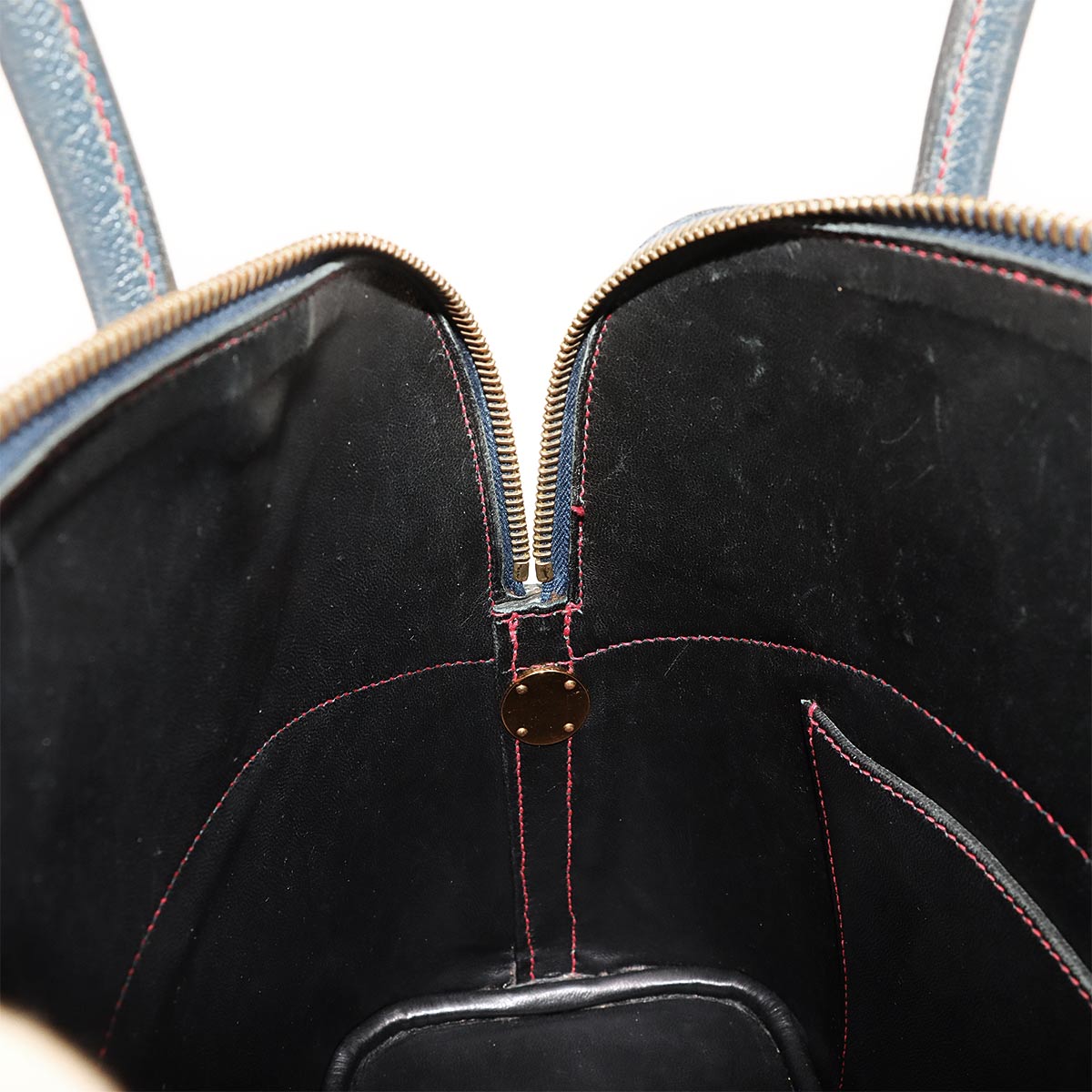 Bolide 31 Hand Shoulder Bag Couchevel Epsom Navy Purse