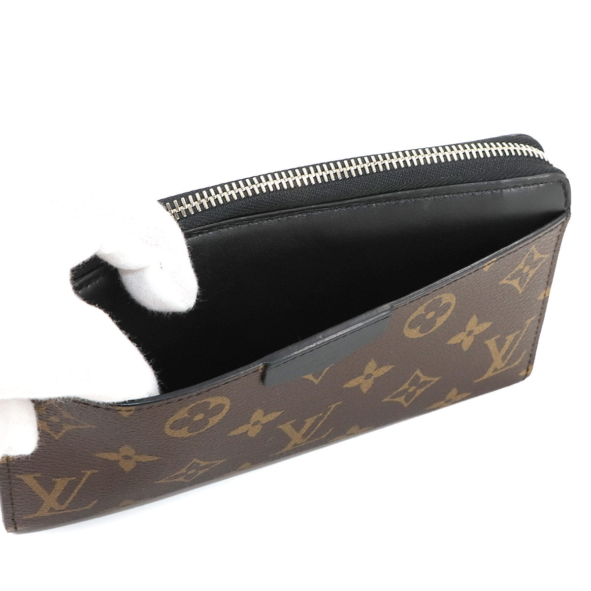 Monogram Macassar Dragonne Wallet Brown Black M69407