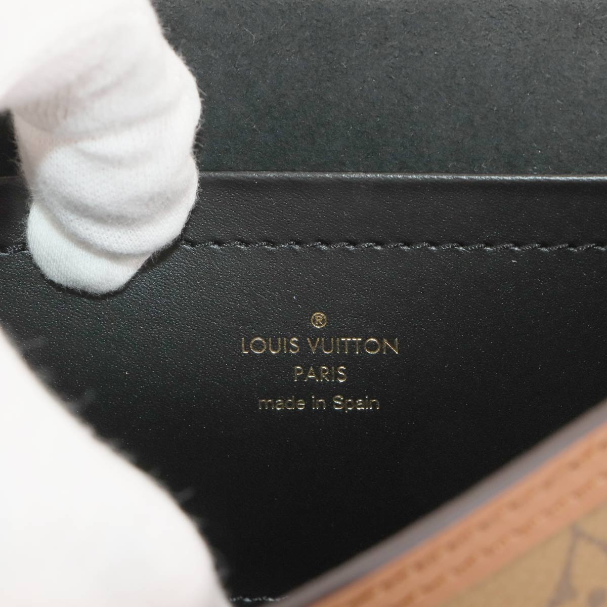 Monogram Reverse Pico Dauphine Chain Shoulder Bag M82749