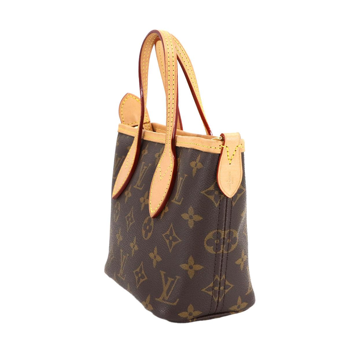 Monogram Neverfull BB Tote Shoulder Bag Brown M46705
