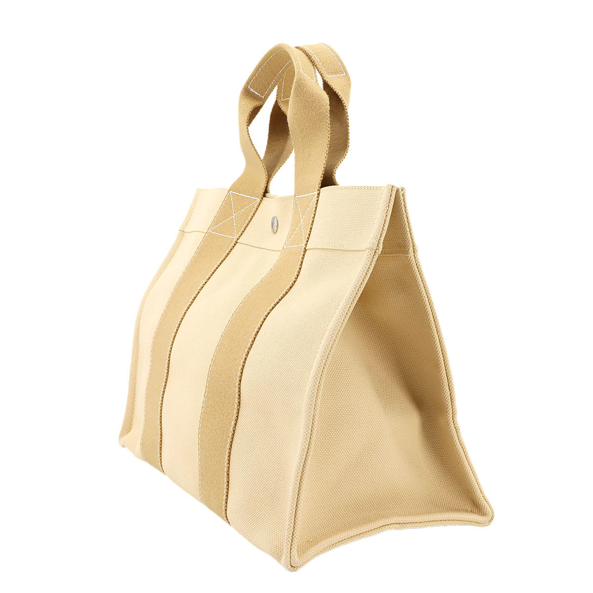 Coquillage PM Tote Bag Canvas Beige Unisex Purse