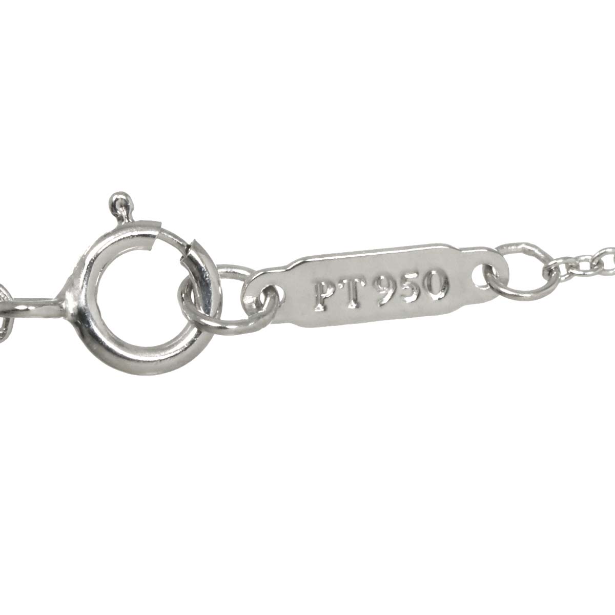 Paper Flowers Diamond Necklace Platinum