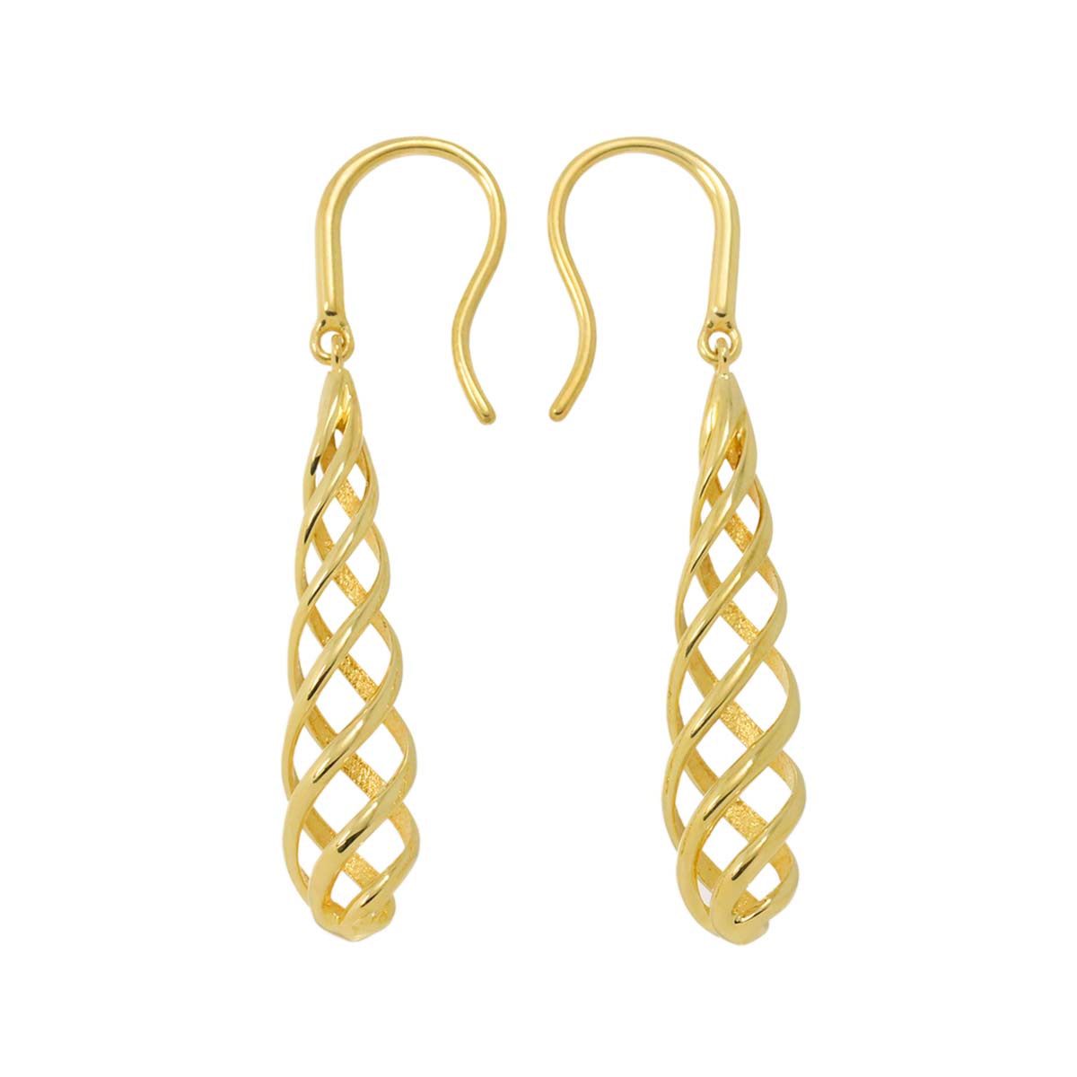 Earrings Pierced 18K Yellow Gold 750