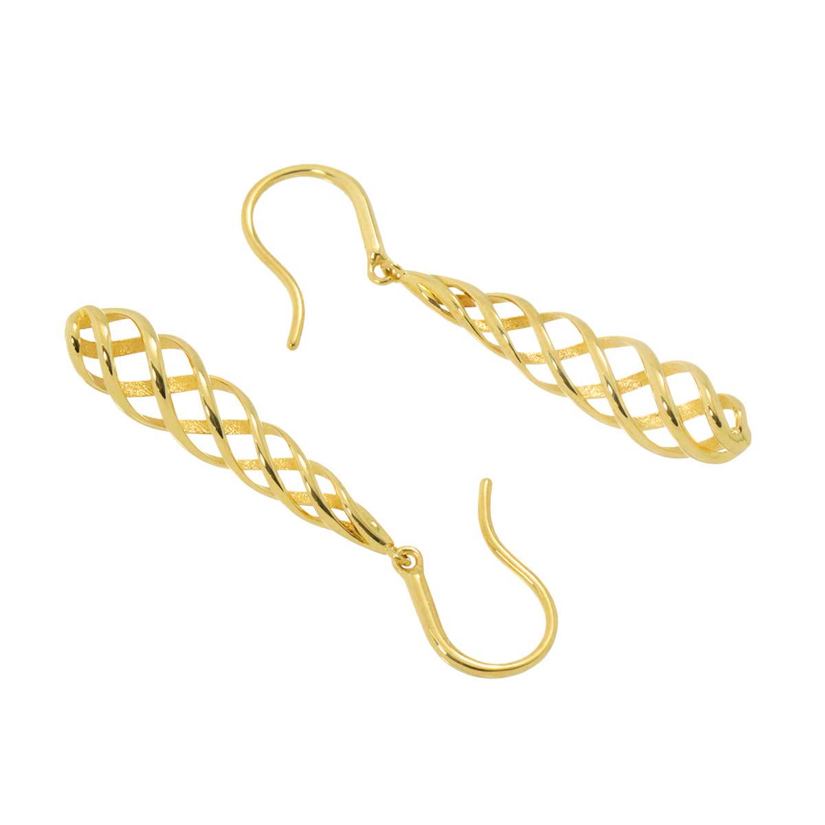 Earrings Pierced 18K Yellow Gold 750