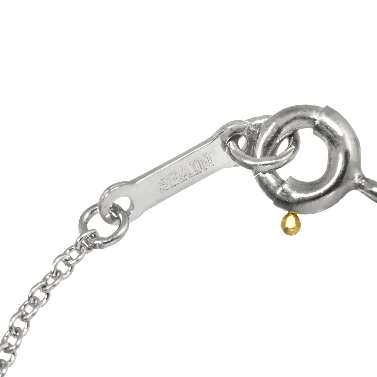 Bean Diamond Necklace Platinum