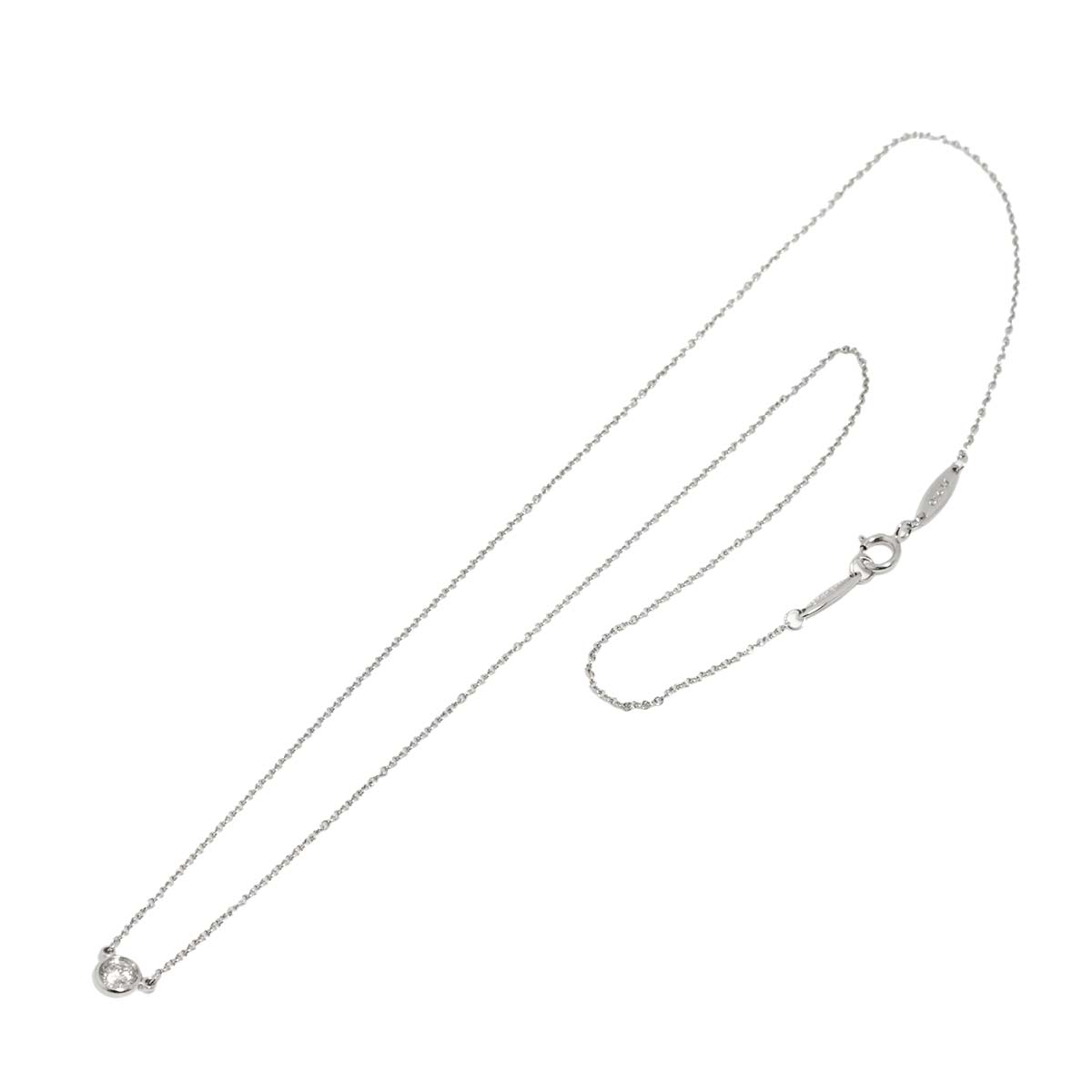 By The Yard Diamond 0.20ct G/VS1/3EX Necklace Platinum