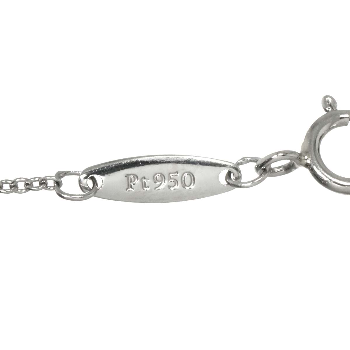 By The Yard Diamond 0.20ct G/VS1/3EX Necklace Platinum