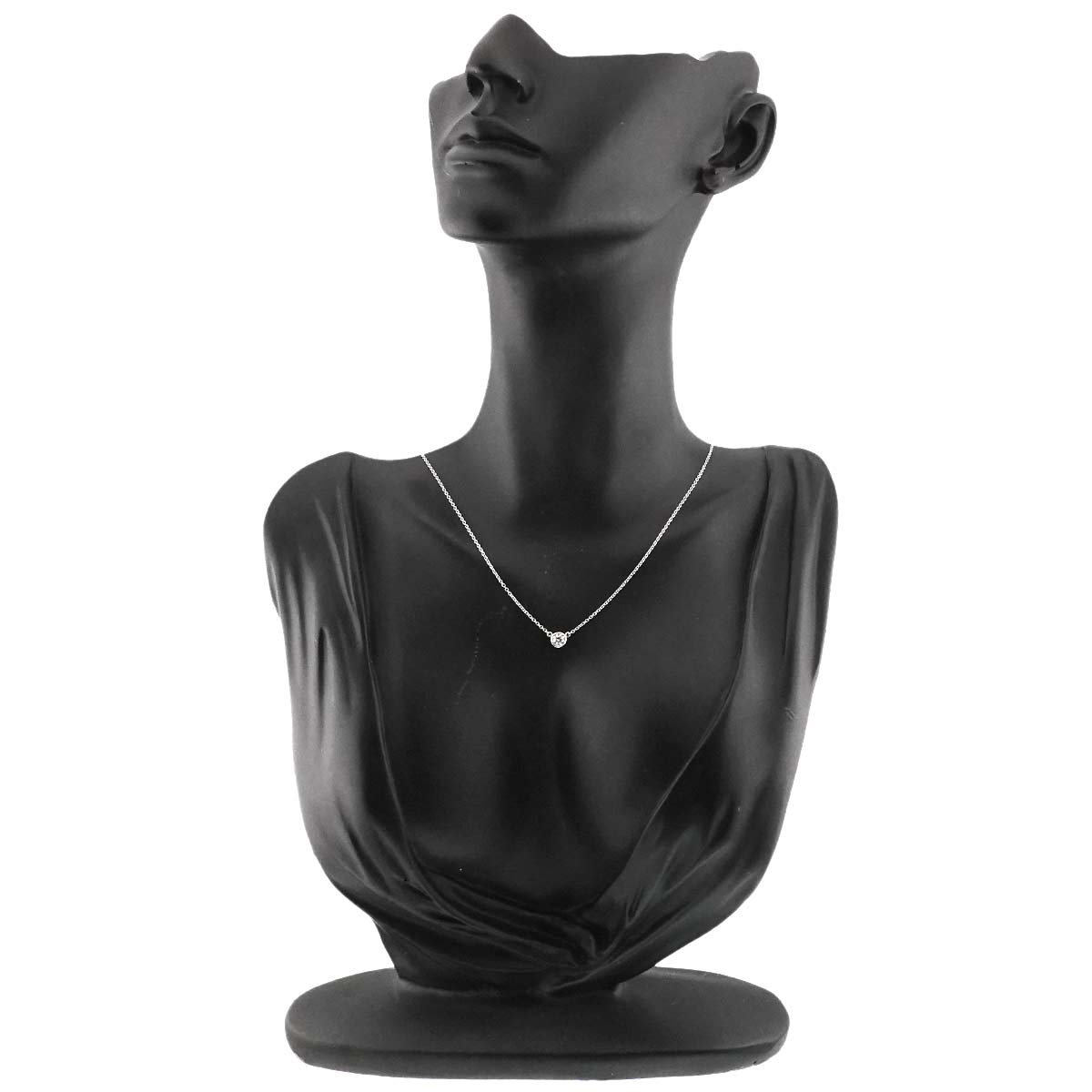 By The Yard Diamond 0.20ct G/VS1/3EX Necklace Platinum